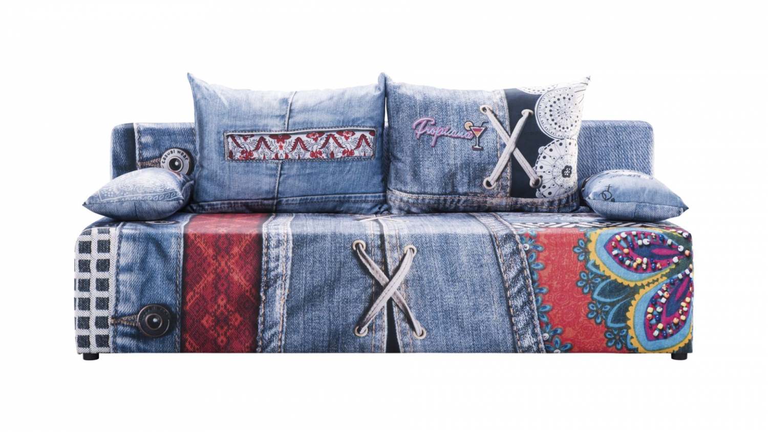 Play full blue sofa