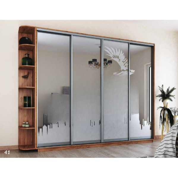 4-doors wardrobe