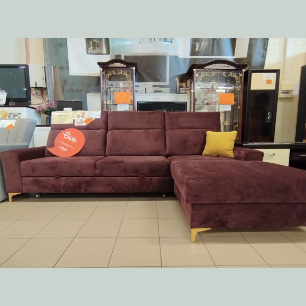 Diverso corner sofa bed